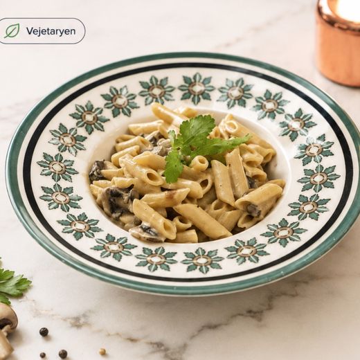 DAĞ KEKİKLİ MANTARLI PENNE