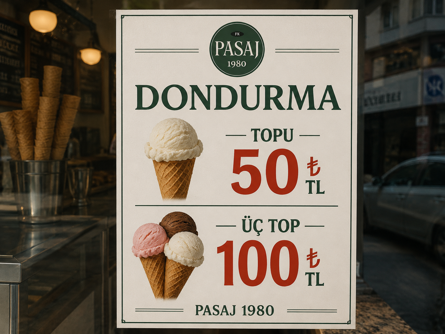 1 TOP DONDURMA