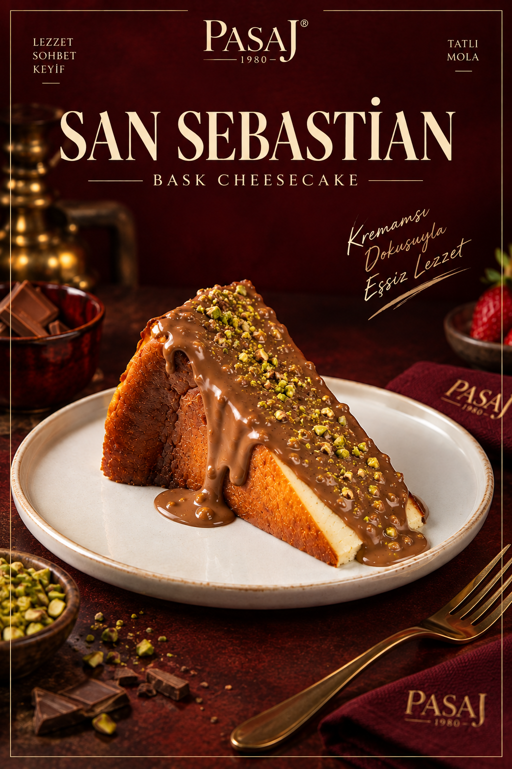 SAN SEBASTİAN CHESECAKE