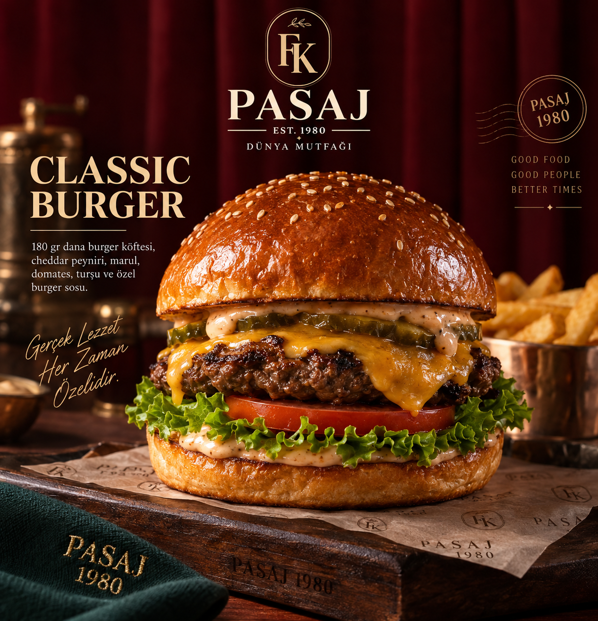 PASAJ CLASSIC  BURGER