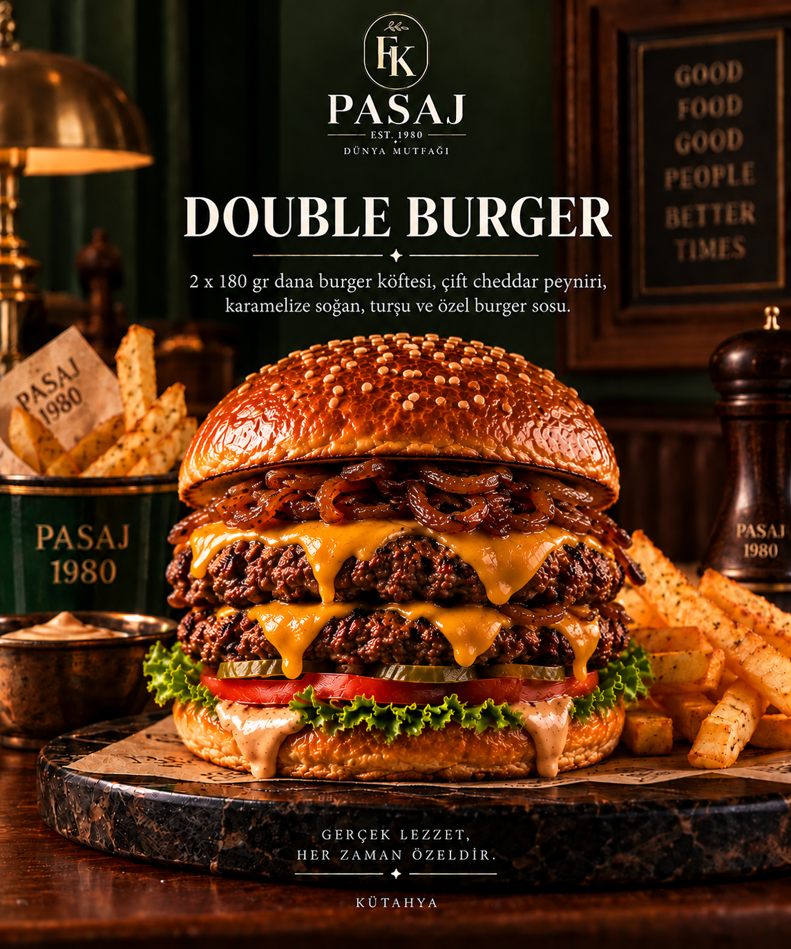 DOUBLE BURGER
